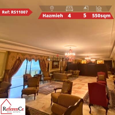 Deluxe furnished apartment for sale in Hazmiyeh شقة مفروشة في الحازمية