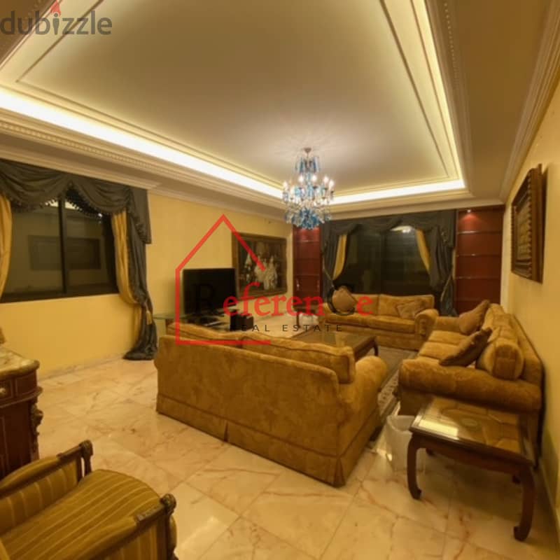 Deluxe furnished apartment for sale in Hazmiyeh شقة مفروشة في الحازمية 1