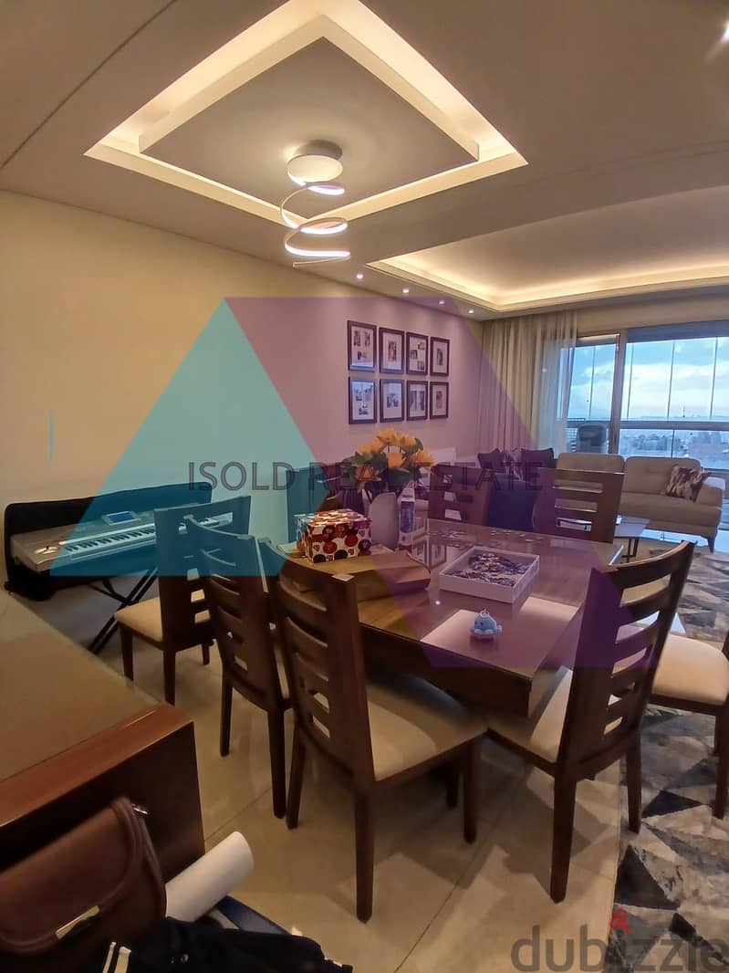 Super Deluxe furnished 175 m2 apartment for sale in Mansourieh 3