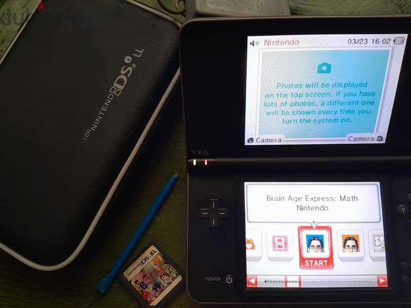 Nintendo DSi XL Portable Gaming,67/1 card,INTERNET Like New 2