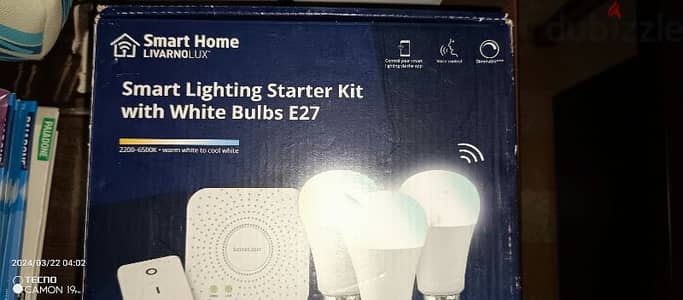 Smart lighting starter kit gateway Livarno