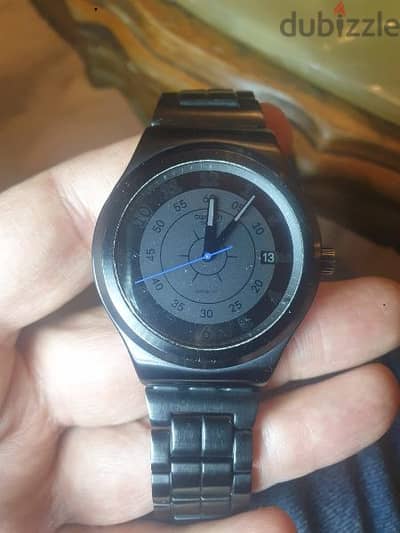 swatch irony automatic sistem dark diameter 42 mm excellent condition