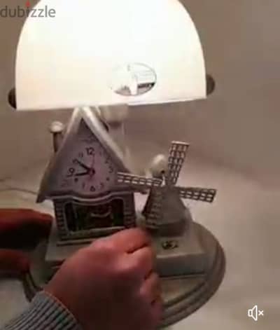 beautiful musical lamp clock