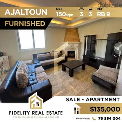 Apartment for sale in Ajaltoun - Furnished RB9