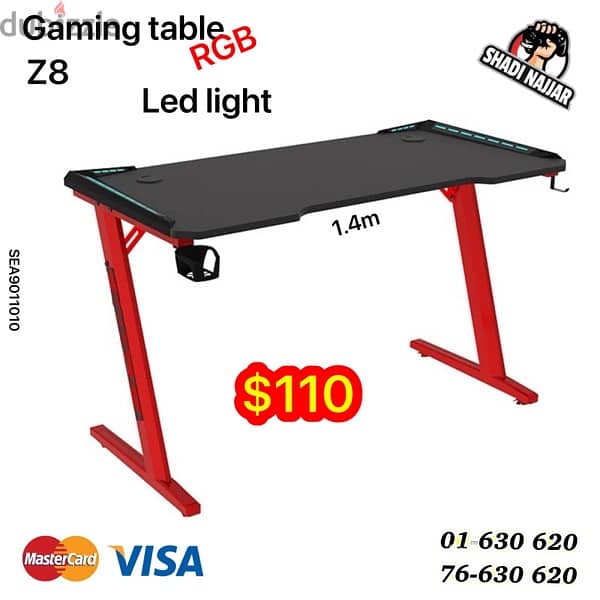 Gaming RGB table Z8 0