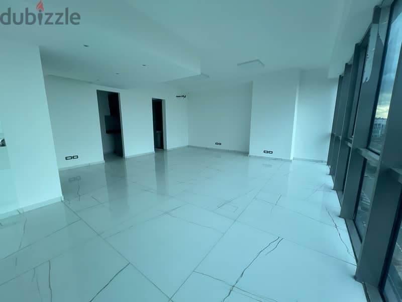 80 sqm new office for rent with open sea view dbayeh maten 3