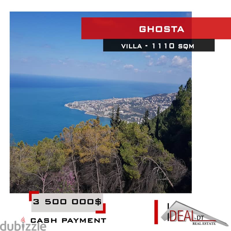 Villa for sale in Ghosta 1110 sqm with land 13 000 sqm ref#ck32121 0