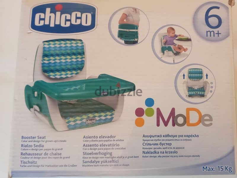 Chicco MoDe Booster Seat (Grey) - Like new 16