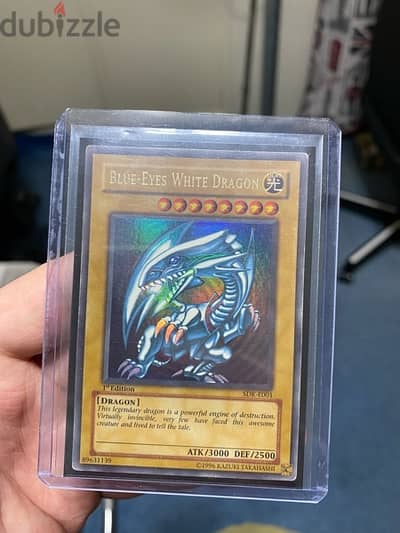 Yu-Gi-Oh! Blue Eyes White Dragon SDK UltraRare 1st Edition 2002 Yugioh