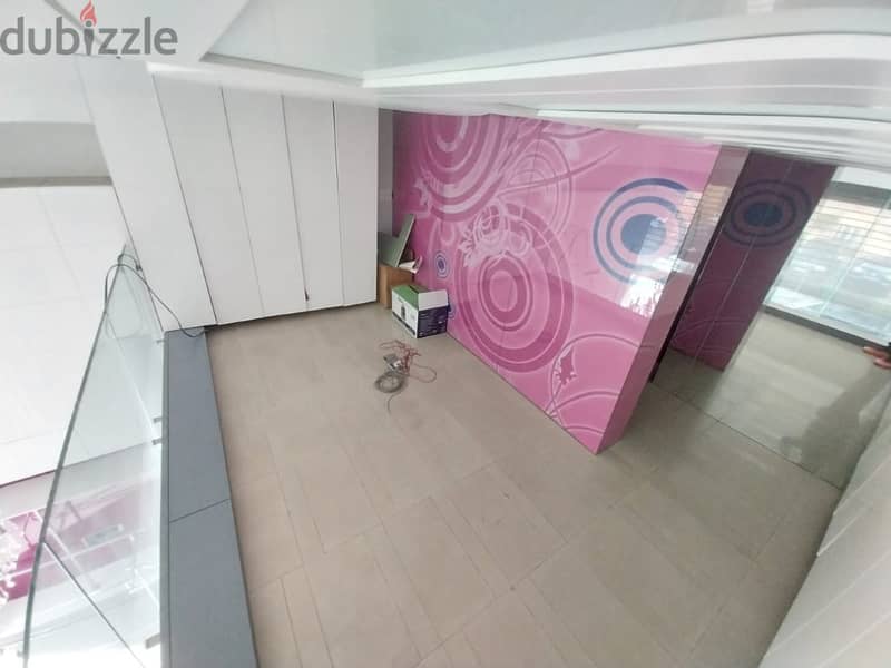 80 Sqm | Fully Decorated Shop For Rent in Jal El Dib 3