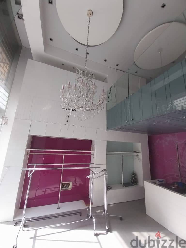 80 Sqm | Fully Decorated Shop For Rent in Jal El Dib 2