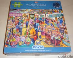 Gibsons puzzle 500 pcs "Village tombola" 0