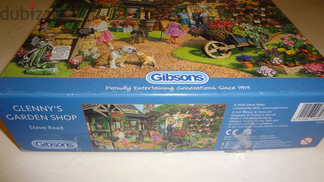 Gibsons Puzzle 500 pcs Glennys garden shop 1