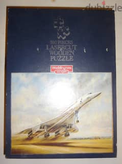 Waddington's Concorde 500 pcs lasercut wooden puzzle 0