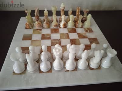 Onyx chess 40×40cm christmas gift