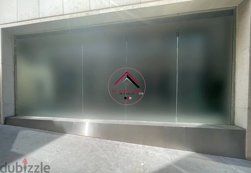 Prime Location core and shell Shop for sale in Downtown Beirut 1