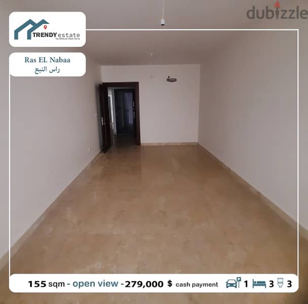 new aprtment for sale in ras lnabaa شقة جديدة للبيع في راس النبع 4
