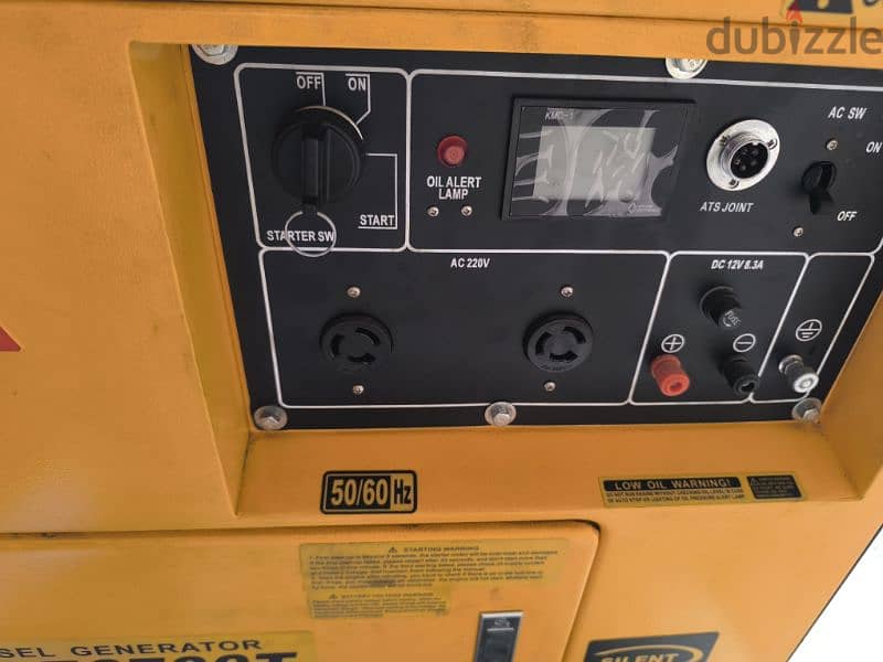 Diesel generator Kama 25 Amp مولد مازوت بدو تصليح 4