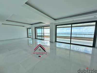 Sea View Apartment For Sale in Ramlet El Bayda for Spectacular Sunset