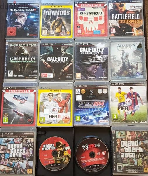 Giant collection of Ps3 games used for sale in leb no j 4