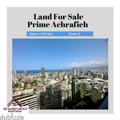 Land For Sale in a Prime Location in Achrafieh