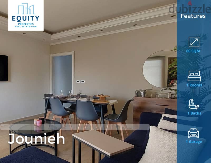 Jounieh | Fully Furnished | Great Deal | 60 SQM | 600$/M | #EA61356 0