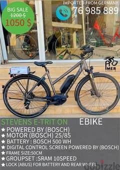 BIG SALE secial ebike imported from germany in new case