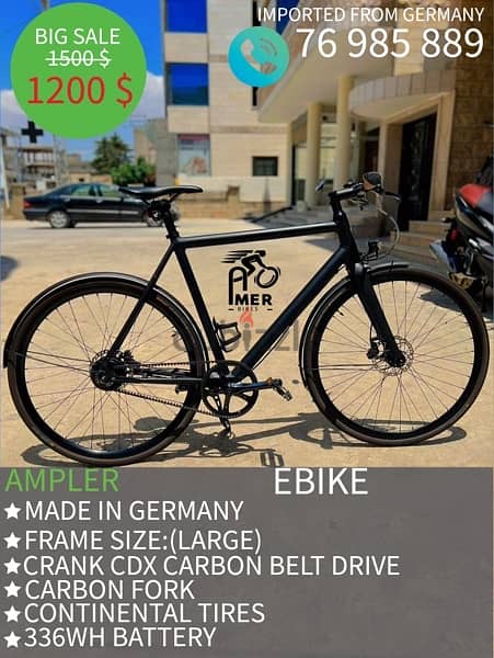 BIG SALE secial ebike imported from germany in new case 3