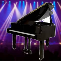 Piano Grand Digital Black colour 154 x 167.5 x52 cm 
79 x 10.4 x 39 cm