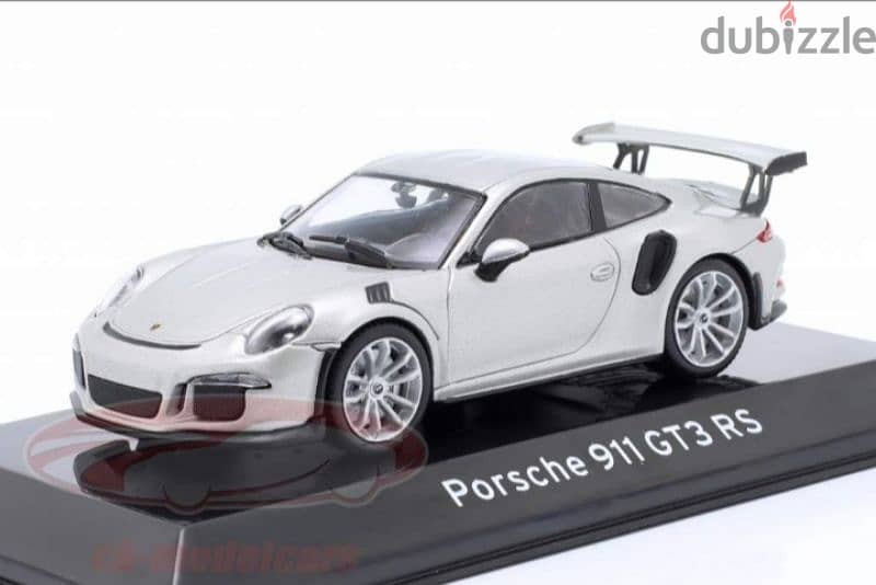 Porsche GT3 RS diecast car model 1;43. 1
