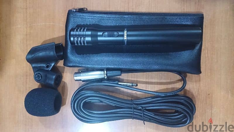 shure PG81 cendencer wired mic,new in box 1