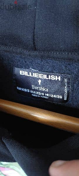 Original Bershka Billie Eilish fleeced hoodie 3