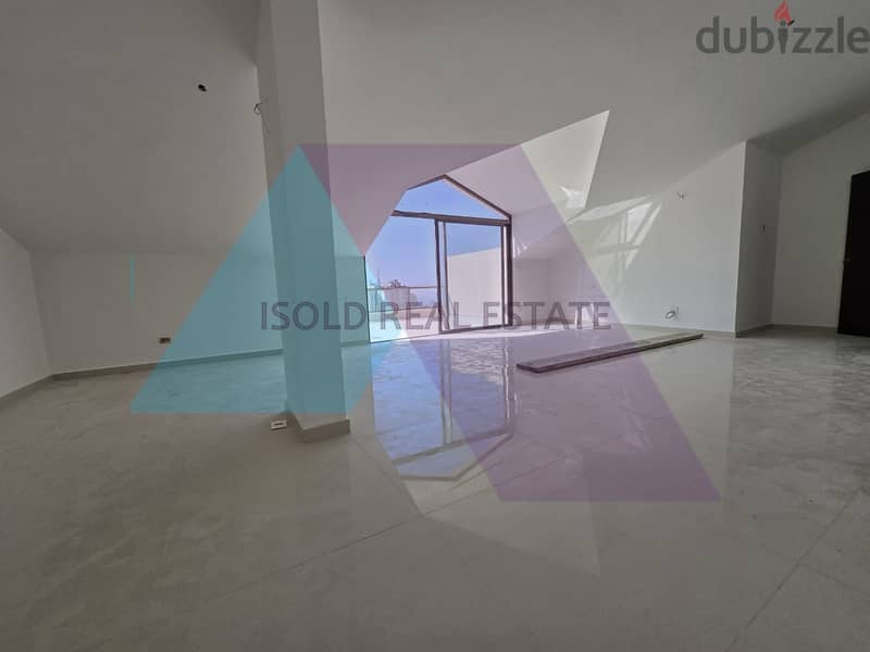 280 m2 duplex apartment+60 m2 terrace+open view for sale in Bsalim 5