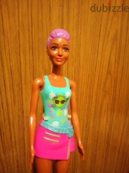 Barbie COLOR REVEAL AA Mattel Still Good doll 2020 Without Wig=16   . 5