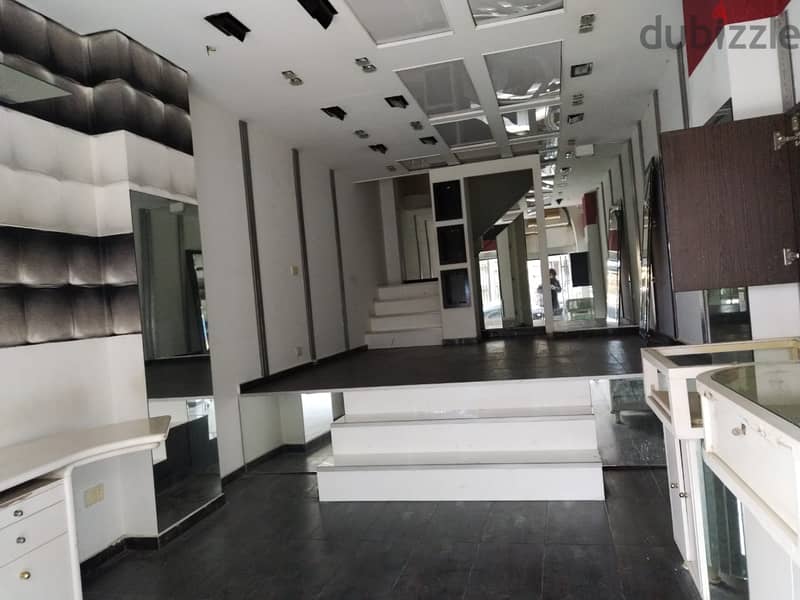 L14961-65 SQM Shop For Rent in Souk Jounieh 1