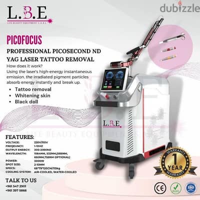 I MAX-T7 ND YAG LASER TATTOO REMOVAL:TATTOO REMOVAL _ WHITENING SKIN