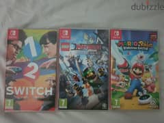 Nintendo switch games,15 $ each
