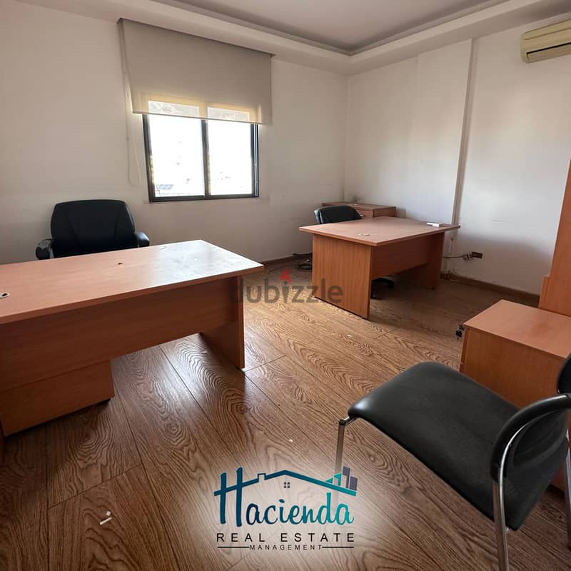 Furnished Office For Rent In Baouchrieh 2