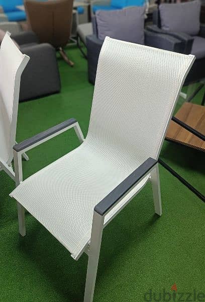 طاولة مترين الومينيوم مع كراسي table aluminum with chairs 1