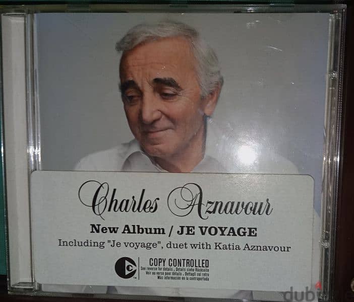 Charles Aznavour - je voyage - original cd 0