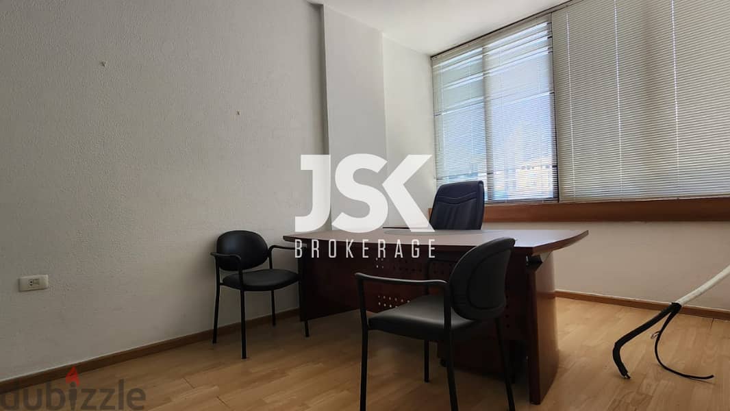 L14966-A 60 SQM Office for Rent in Mkalles 0