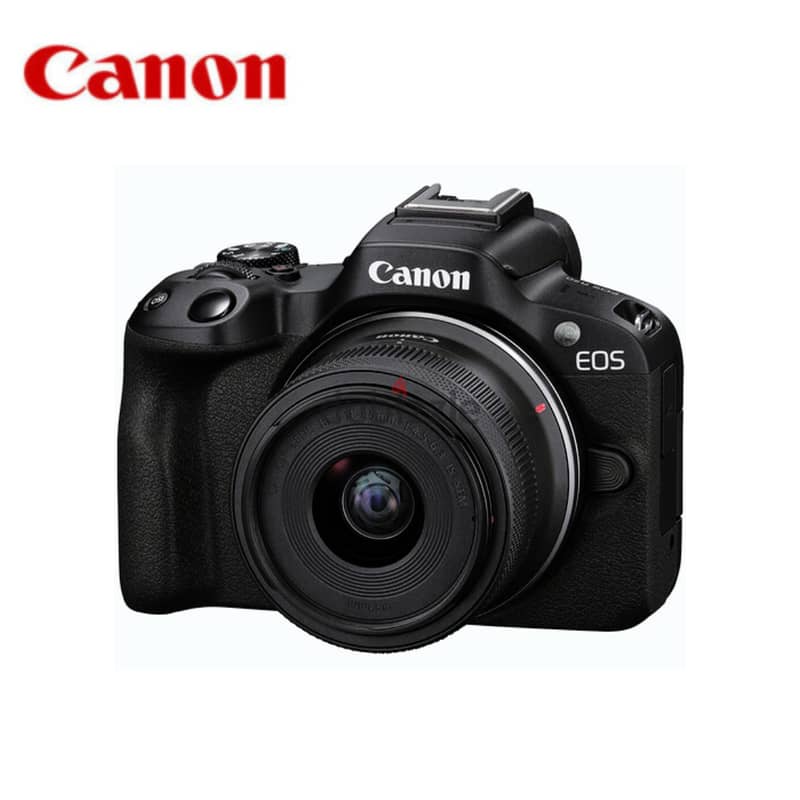 Canon EOS R50 Mirrorless Camera with 18-45mm Lens 0