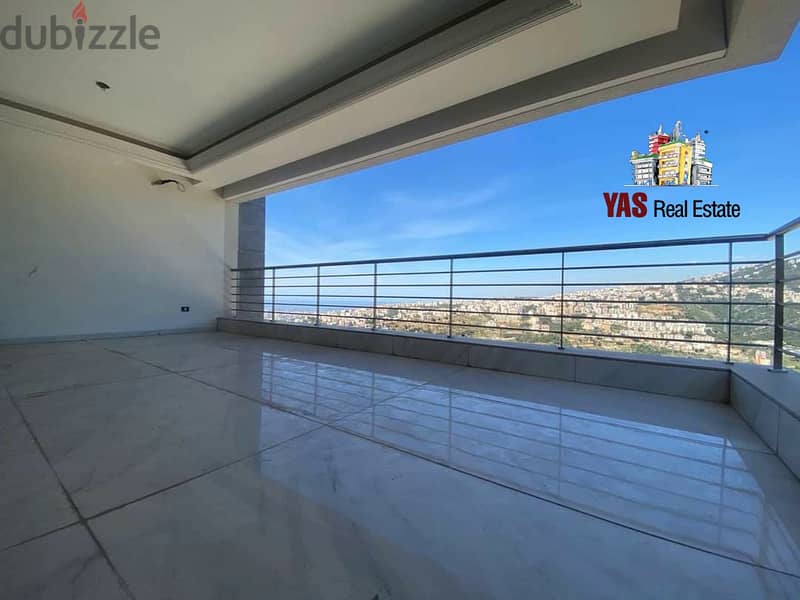 Baabda/Louaizeh 190m2 | 90m2 terrace | Prime Location | Open View | PA 8