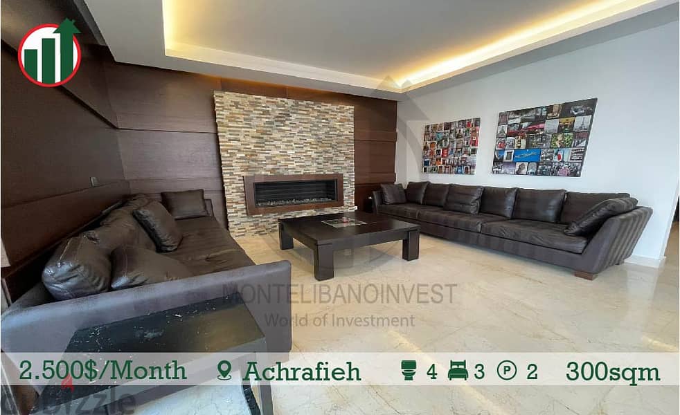 Fully Furnished Apartment for Rent in Achrafieh ! 1