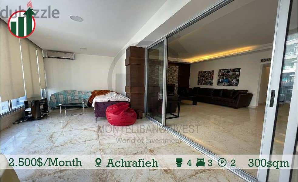 Fully Furnished Apartment for Rent in Achrafieh ! 2