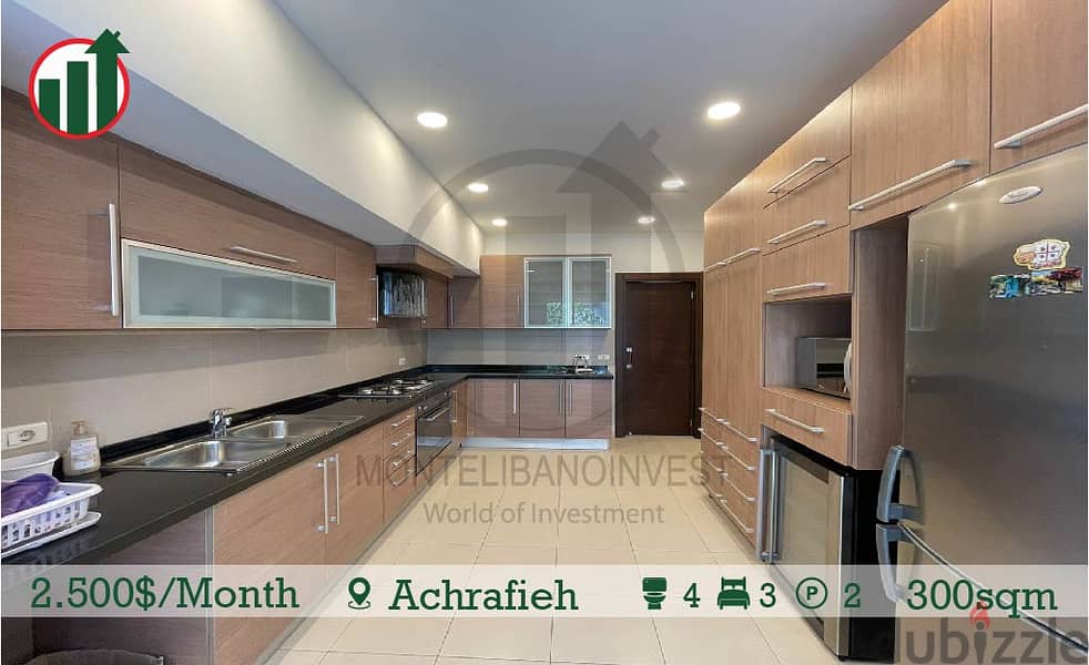 Fully Furnished Apartment for Rent in Achrafieh ! 3