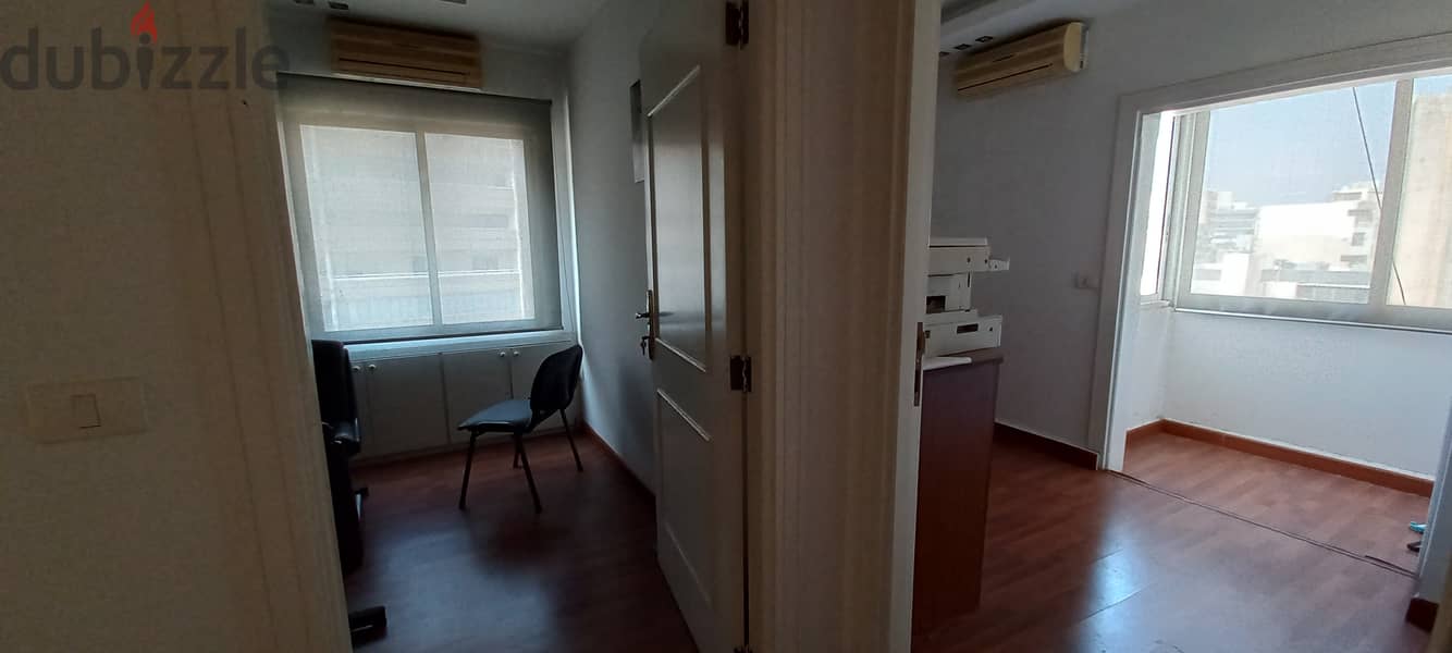 Furnished Office in Zalka commercial center for saleمكتب مفروش في مركز 11