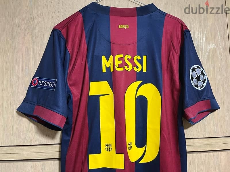 Barça messi final berlin 2015 limited edition nike kit 1