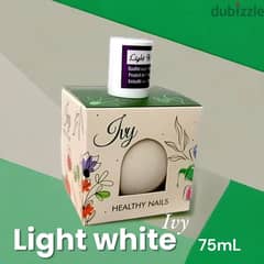 IVY Light White Nail Polish 75mL