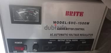 A. C. Automatic Voltage Regulator
